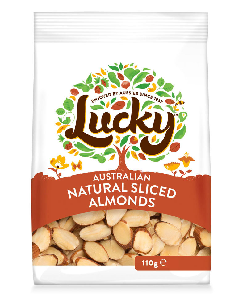 Lucky Natural Sliced Almonds 110g