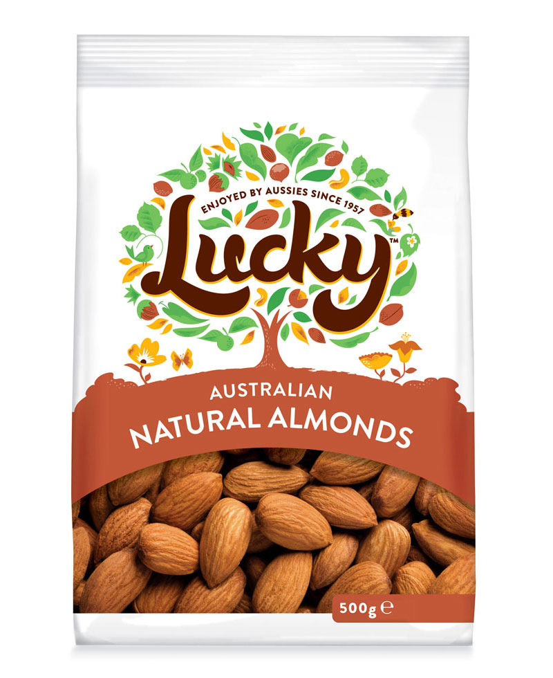 Lucky Natural Almonds 500g